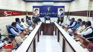 برگزاری نشست روشنگری و جهاد تبیین با حضور یادگار دفاع مقدس در میرجاوه