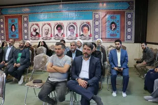 حضور خلوت اُنس شعرای آیینی کانون بسیج هنرمندان ملارد