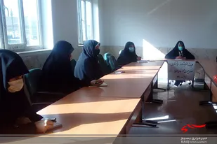 جلسه هیئت اندیشه&zwnj;ورز روشنگری فرهنگی حوزه فاطمه الزهرا(س) رزن