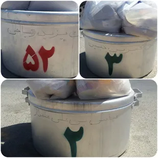 تبدیل ۷۲ دیگ نذری به ۲۸۸ بسته معیشتی در محله باغزندان شاهرود+ تصاویر
