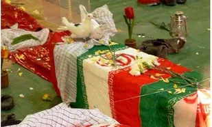 برگزاری مراسم وداع با شهید گمنام در شهرستان نهاوند
