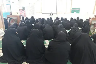 برگزاری نشست بصیرتی در حوزه حضرت زهرا(س) همدان+ تصاویر