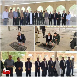 شروع اولین روز کاری&nbsp; سرپرست آموزش و پرورش شهرستان هویزه با ادای احترام&nbsp; به مقام شامخ شهدا