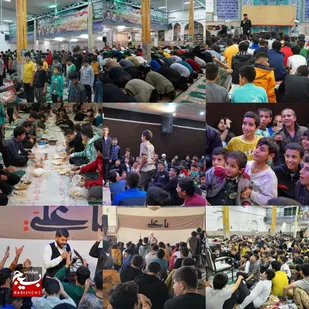 شور و شوق نوجوانه&zwnj;های دانش آموز شهرستان ایذه در مراسم معنوی اعتکاف