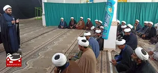 جلسه جهاد تبیین در مسجد جامع شهرستان دلگان برگزار شد&nbsp;