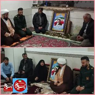 دیدار و تجلیل از شهدای منطقه امامزاده عبدالله هندیجان