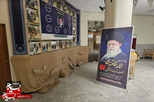فضاسازی ادارات سراسر همدان به مناسبت وداع و تشییع رهبر شهید