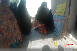 توزیع ۱۵بسته معیشتی در پایگاه حنانه شهرستان پلان در چابهار