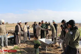 خدمات رسانی گروه جهادی طلاب و روحانیون در دهستان میغان/ توانمندسازی مردم با آموزش و بکارگیری روحانیون در دهستان ها