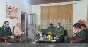 دیدار با خانواده شهدا و ایثارگران بسیجی در تنکابن