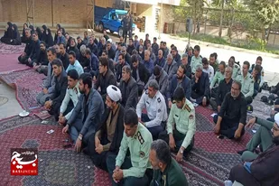 برگزاری مراسم عزاداری سید و سالار شهیدان در دادگستری درگزین