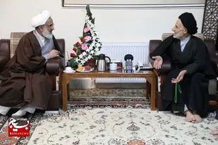 دیدار نماینده ولی فقیه در خراسان جنوبی با نماینده ولی فقیه در سپاه پاسداران انقلاب اسلامی