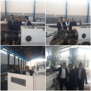 بازدید میدانی مسئول بسیج مهندسین صنعت و معدن کرمان از کارخانه پلی اتیلن مهراب حیات