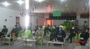 برگزاری جلسه قرارگاه امام حسین (ع) در سپاه تنگستان