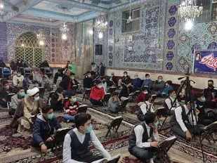 برگزاری مسابقات قرآنی ویژه هفته بسیج در حسینیه آمنه خاتون(س) قزوین