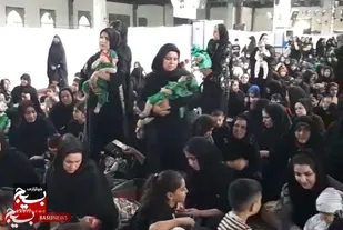 مادران بروجردی شیرخوارشان را نذر یاری قیام امام زمان (عج) کردند