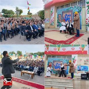 جشن میلاد امام زمان (عج) در دبستان ولی&zwnj;عصر (عج) شهرستان گتوند برگزار شد
