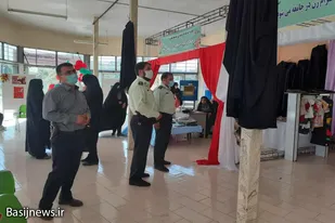 بازدید مسئولان شهرستان بهار از نمایشگاه عفاف و حجاب