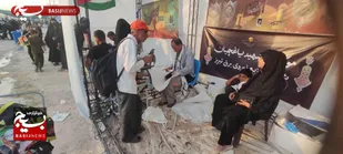 نذر خدمت در مسیر عاشقی