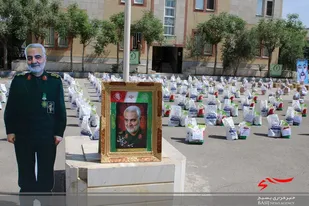 طرح شهید سلیمانی و کمک مومنانه در خلیل آباد ادامه دارد