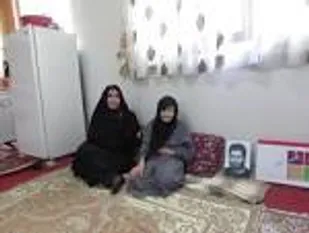 دیدار با خانواده شهدا در بخش منج لردگان