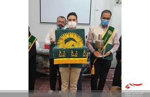 برگزاری جشن میلاد امام هشتم در پایگاه صاحب الزمان حوزه 4امام سجاد(ع)