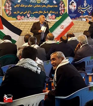برگزاری همایش رزمندگان&zwnj;اسلام شهرستان &zwnj;فلارد