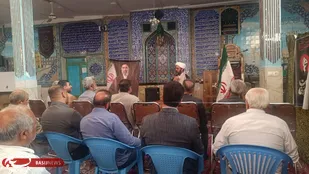 جلسه مجمع الذاکرین مداحان در سالروز قیام خونین 17شهریور