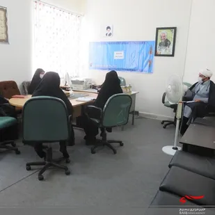 جلسه حلقه مربیان طرح صالحین در فاروج