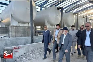 بازدید استاندار سیستان و بلوچستان از پروژه های پیشران شهرستان هامون