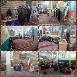 مراسم تجلیل از بسیجیان نمونه پایگاه شهید جنابان برگزار شد