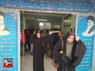 ۸۰ دانش آموز دختر شهرستان چالوس زائر شهدا شدند +فیلم و عکس