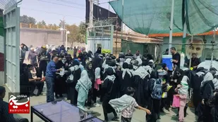خدمت عاشقانه در موکب زائران &laquo;دیار عشق&raquo;