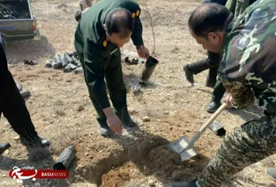 کاشت نهال به نیت شهدا در سپاه ناحیه مقاومت بسیج شهرستان فیروزکوه