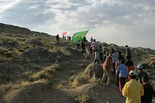 کوهپیمایی دانش آموزی به مناسبت سالروز شهادت شهید فهمیده