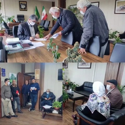ارتباط رودرو و بدون واسطه مردم با رئیس سازمان جهادکشاورزی استان گیلان