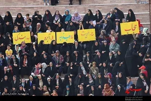 گردهمایی بزرگ مدافعان حریم خانواده در ساری