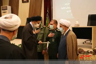 مسئول دفتر نمایندگی ولی فقیه در سپاه ساری معارفه شد