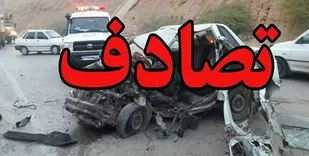 يك كشته و 5 مصدوم حاصل تصادف ال 90 و پرايد در زنجان