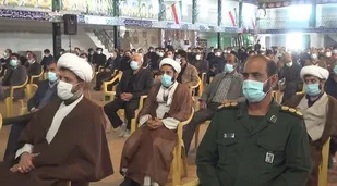 بزرگداشت حماسه ٩دی در شهرستان خاتم