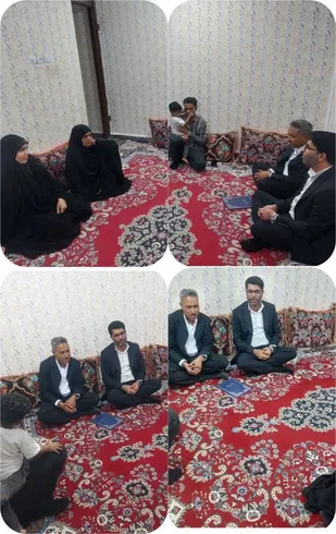 دیدار با مادر شهید حسین صبوریان جغین