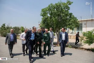 بازدید سردار فدوی از مرکز بازپروری، صیانت و اشتغال شهید زیادیان