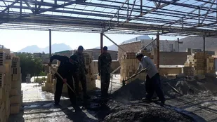 اردوی جهادی گروه صادقین سپاه شازند و گردان بسیج کمیل شهر شهباز