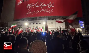 اجتماع مردم تهران در محکومیت اقدامات تروریستی اغتشاشگران