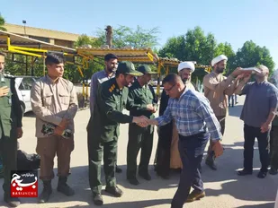 اعزام ۴۰۰ نفر از خادمان بسیجی خوزستانی به یادمان های راهیان نور  غرب کشور