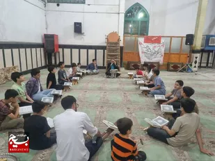 برگزاری محفل قرآنی &laquo;جوانه&zwnj;های صالحین&raquo; برای نونهالان در پایگاه بسیج شهید همت الوند
