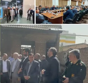 برگزاری جلسه رفع موانع تولید در شهرک صنعتی شکوهیه