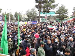 راهپیمایی 22 بهمن بزرگ و با شکوه شهرستان درگز