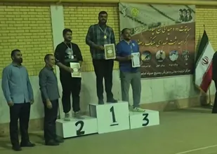 طلای پرتاب وزنه استان به ورزشکار بسیجی بجستان رسید