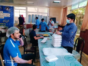 پخت و توزیع ۵۰۰۰پرس غذای گرم به مناسبت عید سعید غدیر خم در یاسوج